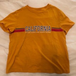 H&M DIVIDED CROP TOP